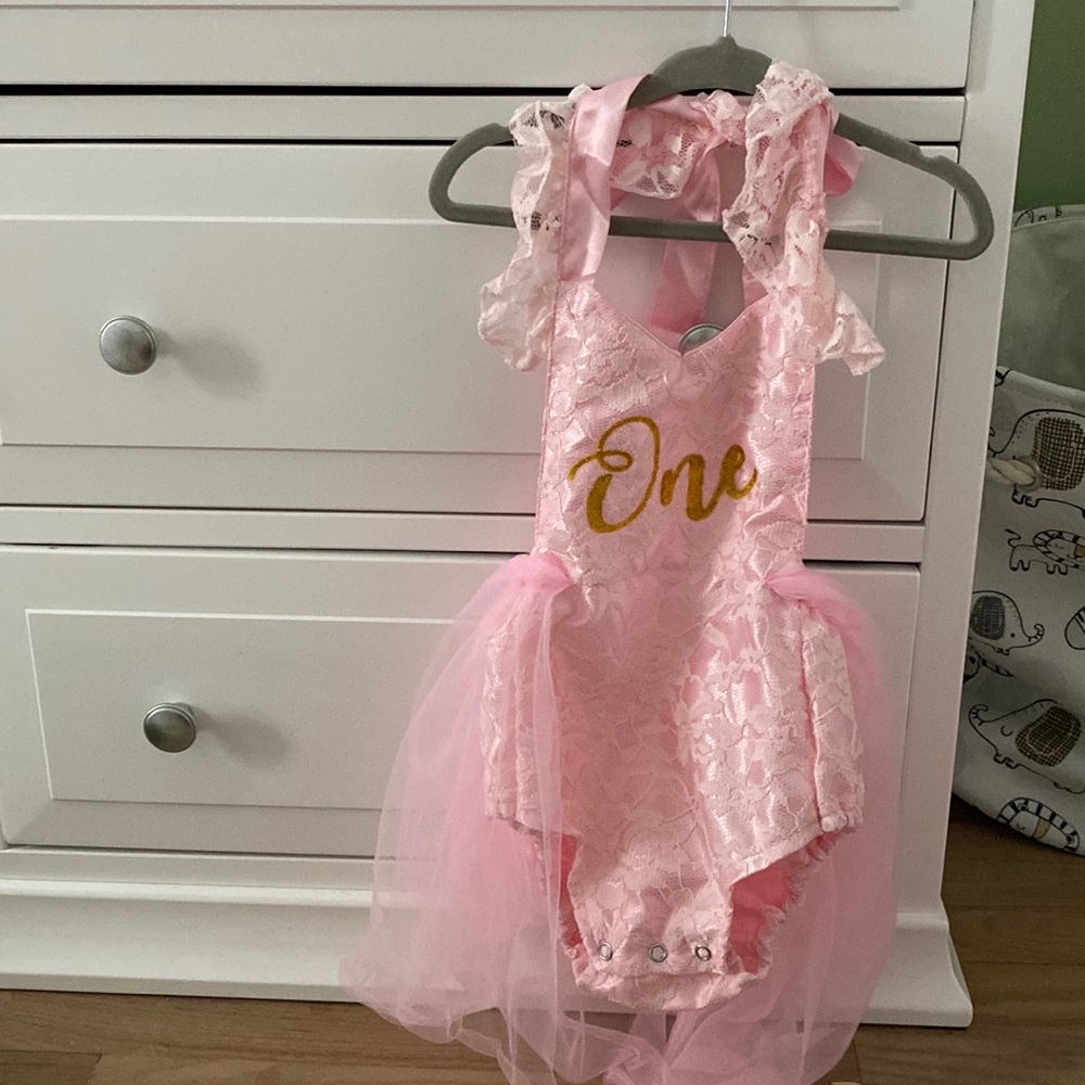 Baby girl dress for 1st Birthday